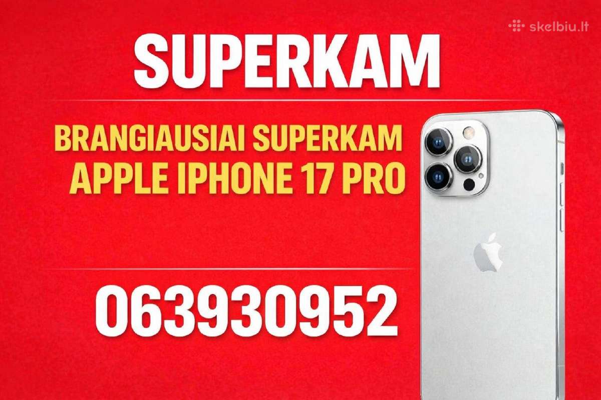 Perku Apple iPhone 17 Pro pro max 256gb 512gb 1tb