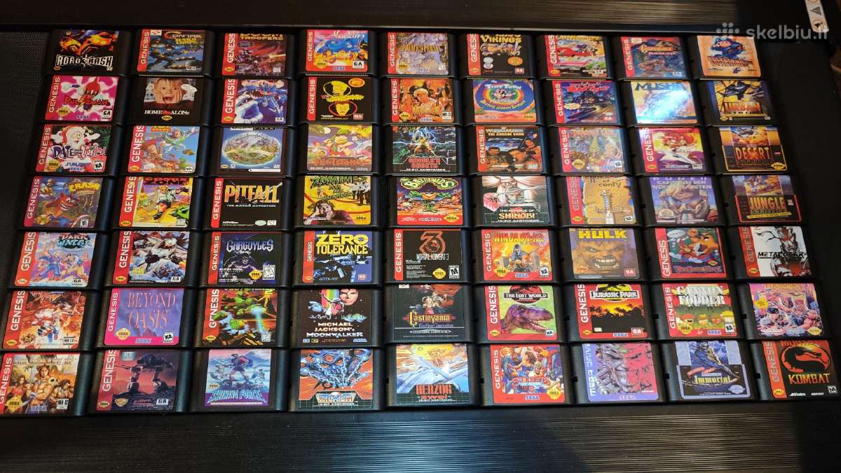 Sega Mega Drive - Genesis Žaidimai