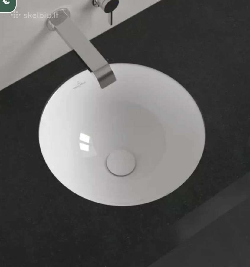 Villeroy&boch po stalviršiu montuojamas praustuvas