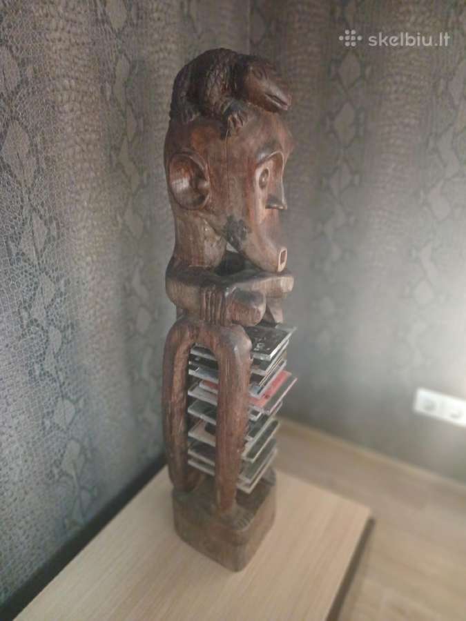 Skulptūra Įš Afrikos 1.2m aukšio - nuotraukos Nr. 3