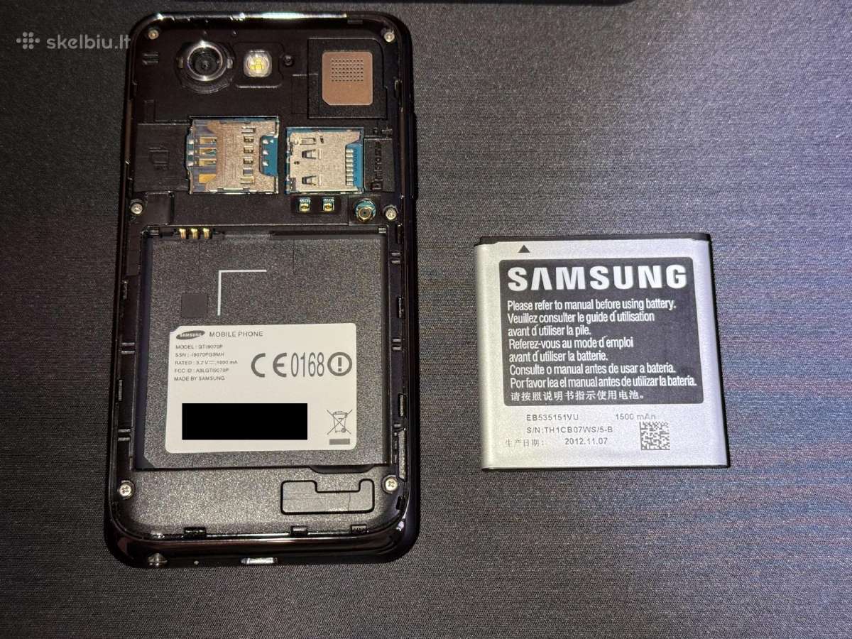 Samsung Galaxy S Advance Gt-i9070p - nuotraukos Nr. 10