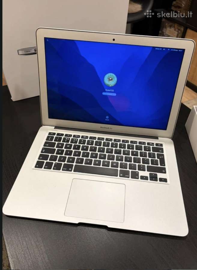 Apple MacBook Air nesiojamas kompiuteris 13"silver - nuotraukos Nr. 2