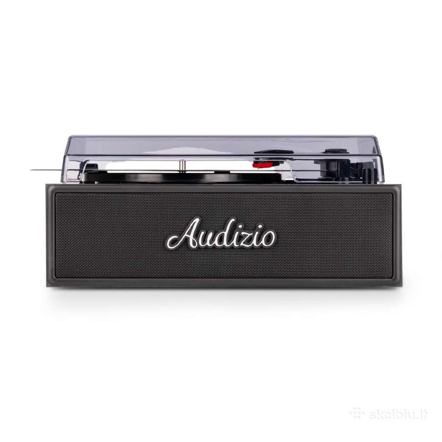 Audizio Reno Retro patefonas, juodas - nuotraukos Nr. 9