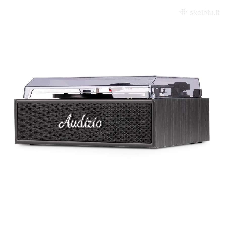Audizio Reno Retro patefonas, juodas - nuotraukos Nr. 10