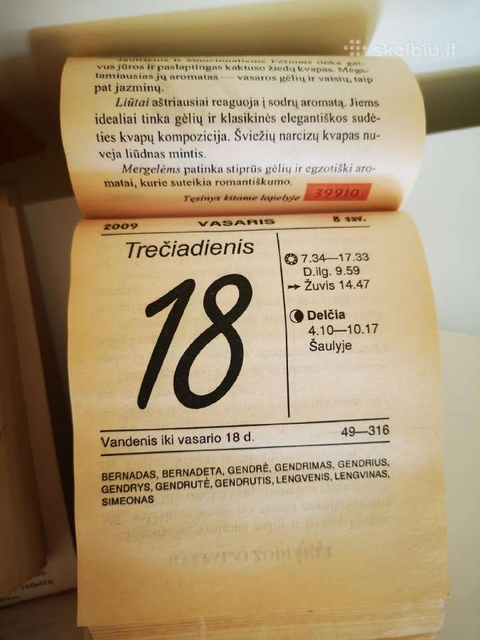 Kalendoriaus lapeliai 2005, 2007, 2009, 2011, 2015 - nuotraukos Nr. 6