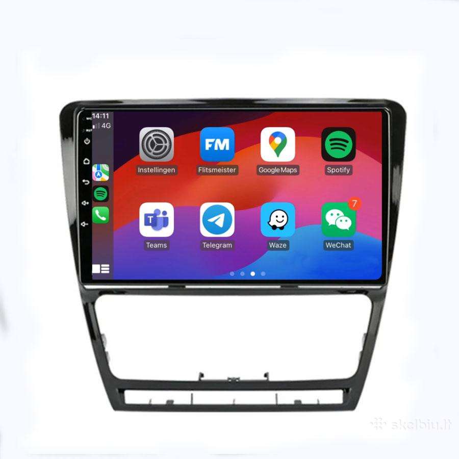 Skoda Octavia 2 2008-2013 android multimedija - nuotraukos Nr. 3