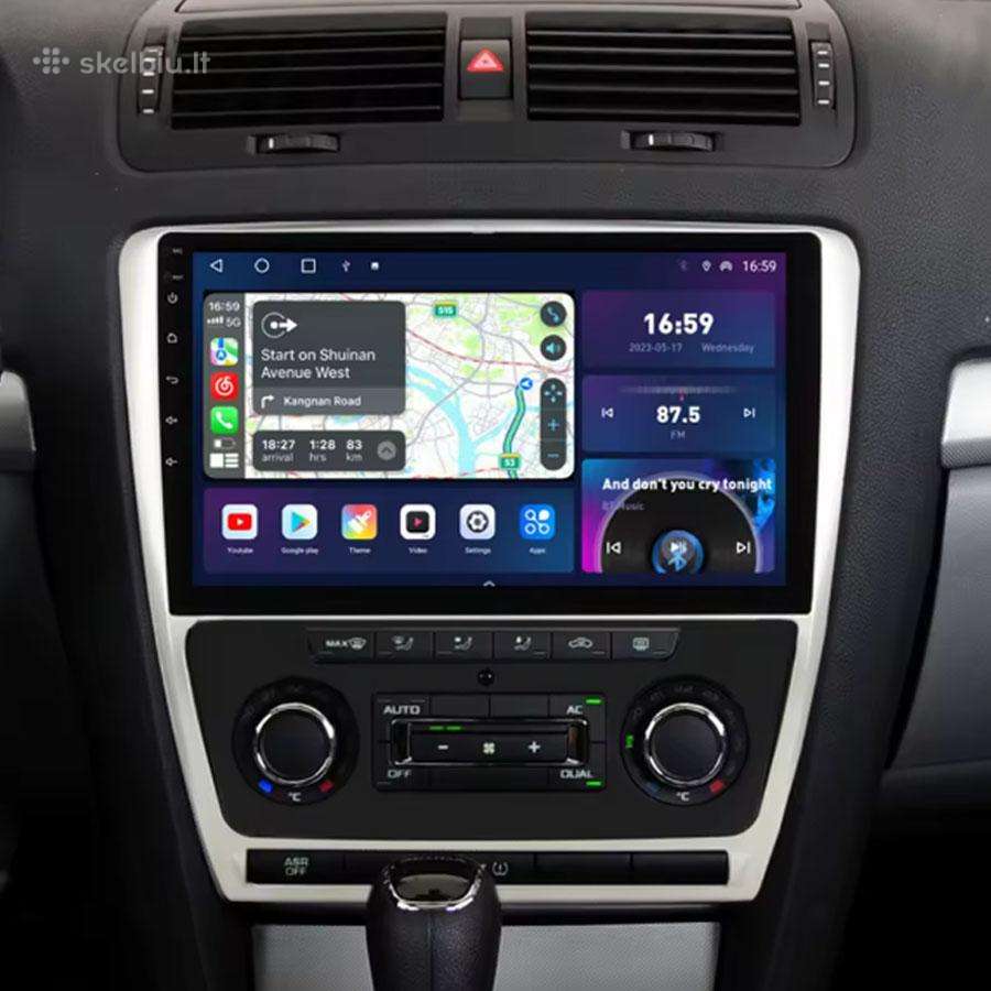 Skoda Octavia 2 2008-2013 android multimedija - nuotraukos Nr. 4