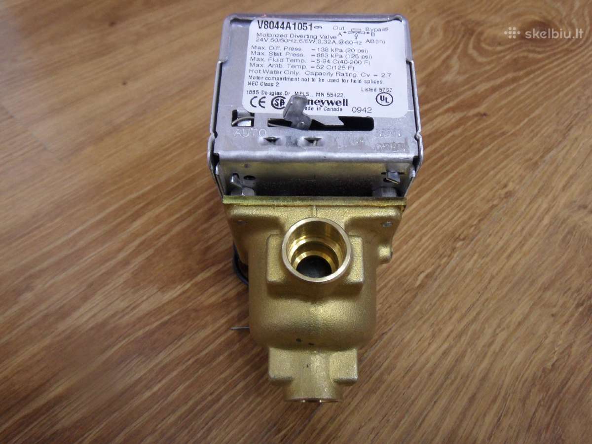 Vožtuvas su pavara Honeywell 3 zonų - nuotraukos Nr. 3