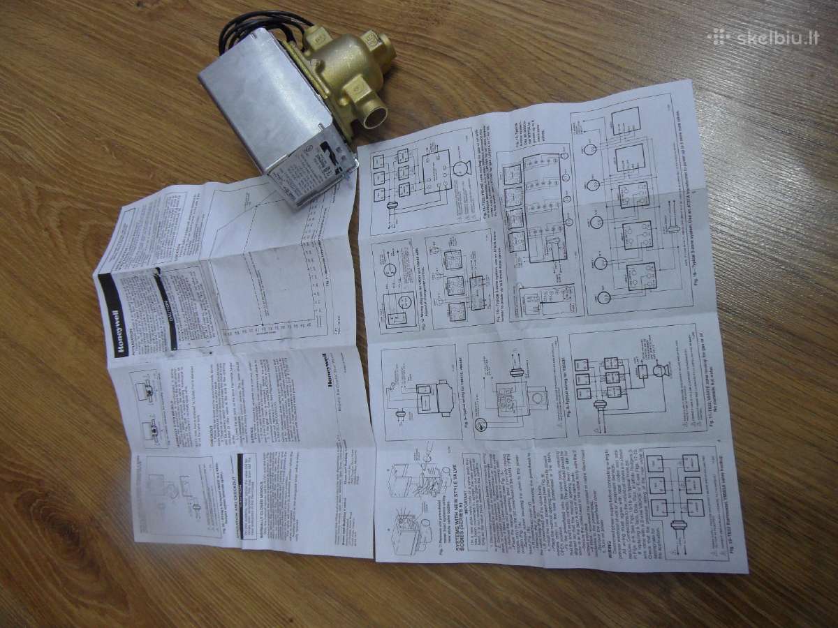 Vožtuvas su pavara Honeywell 3 zonų - nuotraukos Nr. 7
