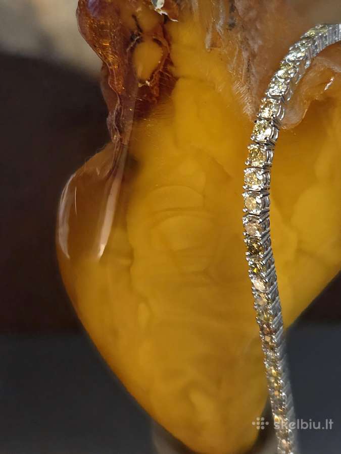 Parduoda apyrankę su 3,67ct natūralių briliantų. - nuotraukos Nr. 3