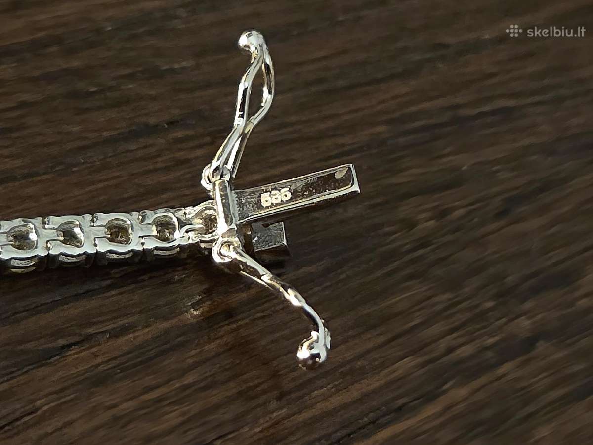 Parduoda apyrankę su 3,67ct natūralių briliantų. - nuotraukos Nr. 6