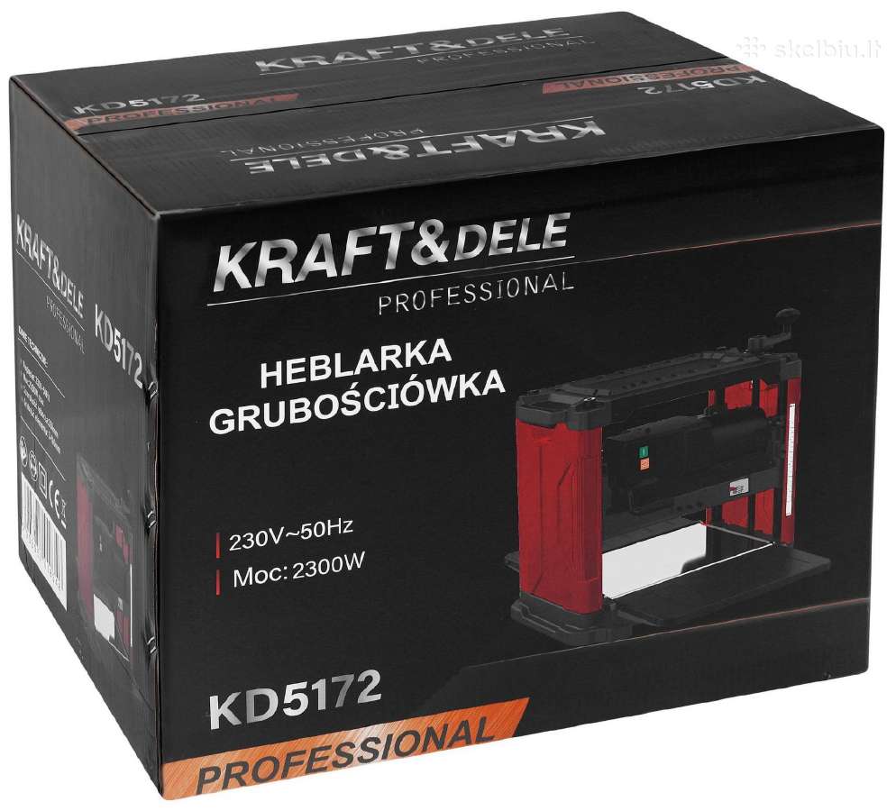Obliavimo/reismusavimo staklės Kraft & Dele Kd5170 - nuotraukos Nr. 31
