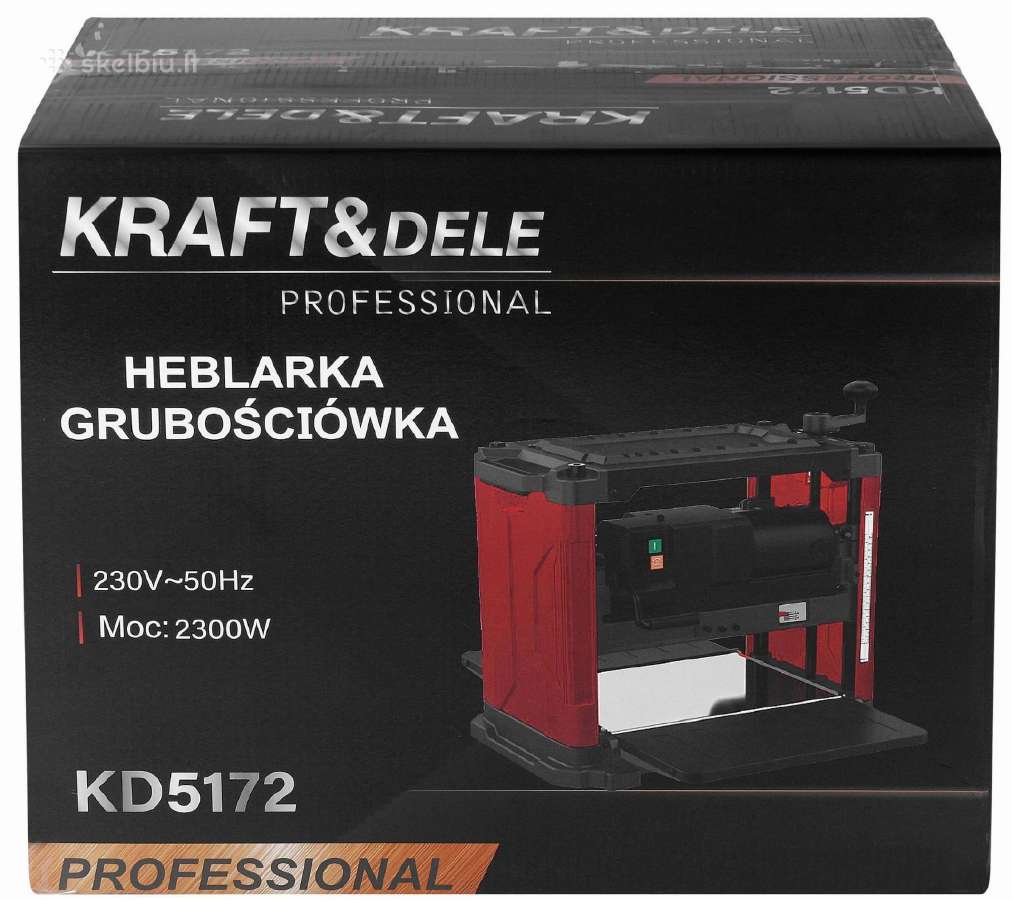 Obliavimo/reismusavimo staklės Kraft & Dele Kd5170 - nuotraukos Nr. 32