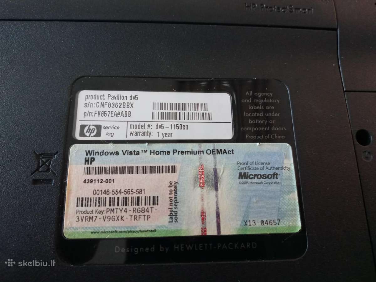 Dell Vostro 5370 Palmrestas - nuotraukos Nr. 32