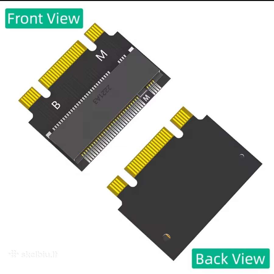 Pcie to SSD M.2 Nvme adapter ir Pcie x4 x8 x16 - nuotraukos Nr. 12