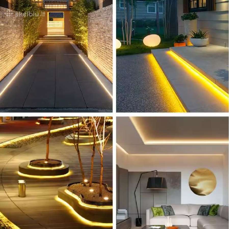 LED juostos ir profiliai vidaus šviestuvai - nuotraukos Nr. 32