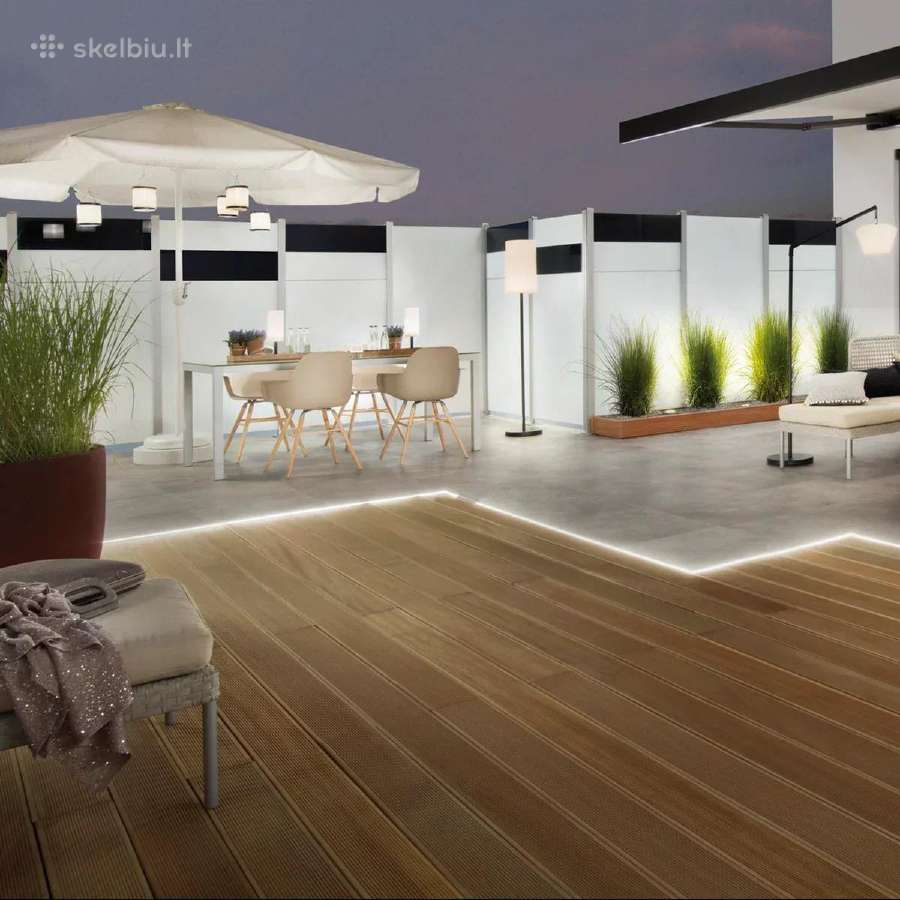 LED juostos ir profiliai vidaus šviestuvai