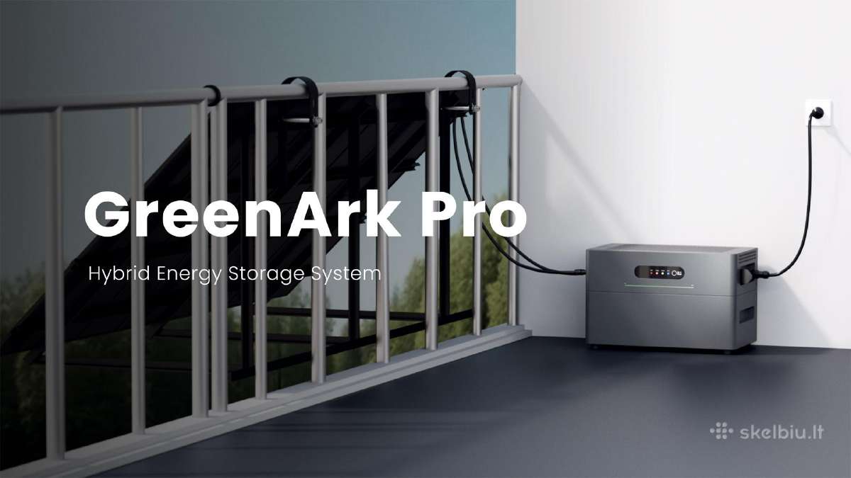 Nešiojama saulės elektrinė Jet Green ark Pro - nuotraukos Nr. 2
