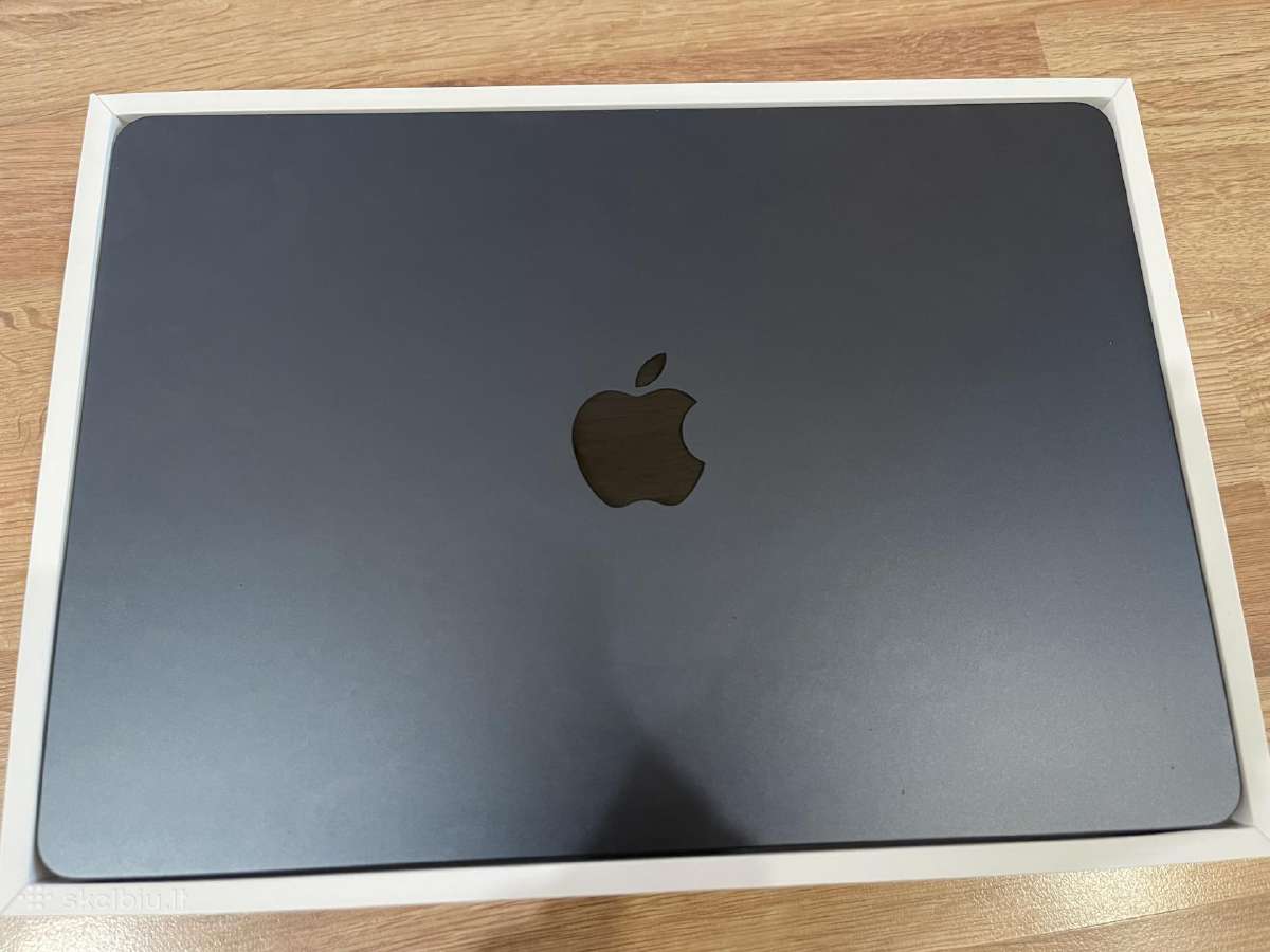MacBook Air 13.6 M2, 8 GB/256 GB/ 100% Midnight - nuotraukos Nr. 4