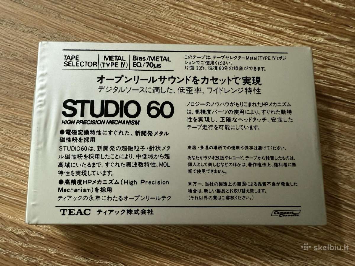 Teac Studio 60s Kasetė - nuotraukos Nr. 2