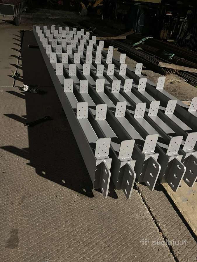 Gaminame statybines metalo konstrukcijas