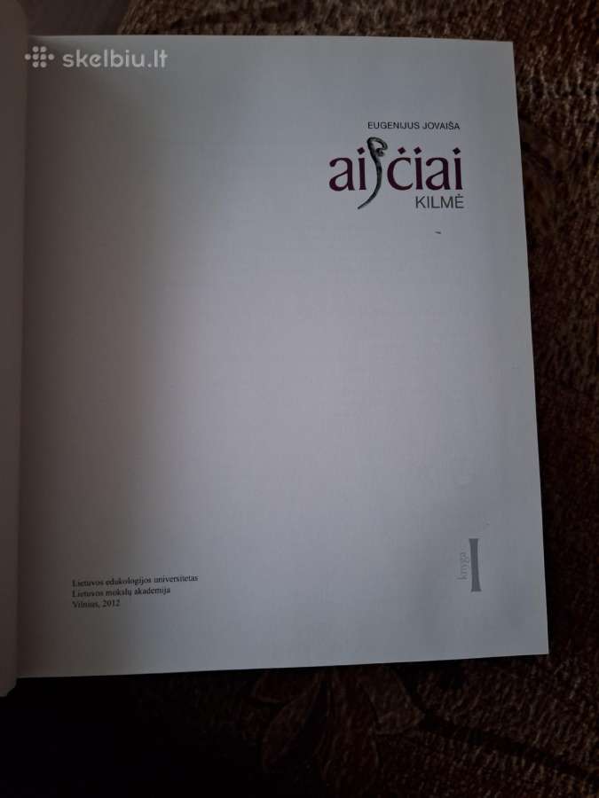 Aisčiai. 1 knyga. Kilmė - nuotraukos Nr. 3