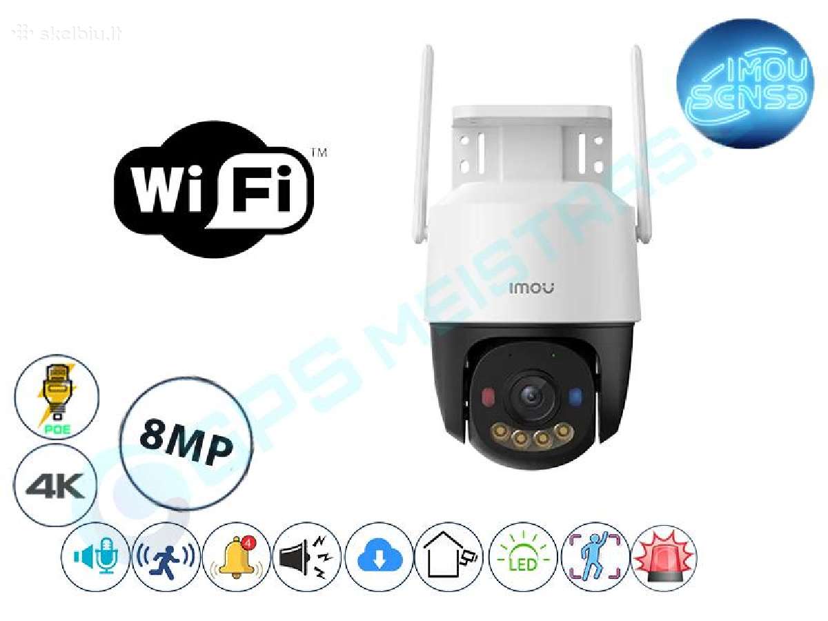 Imou Lauko Cruiser Sc 8mp Pt WiFi/poe kamera