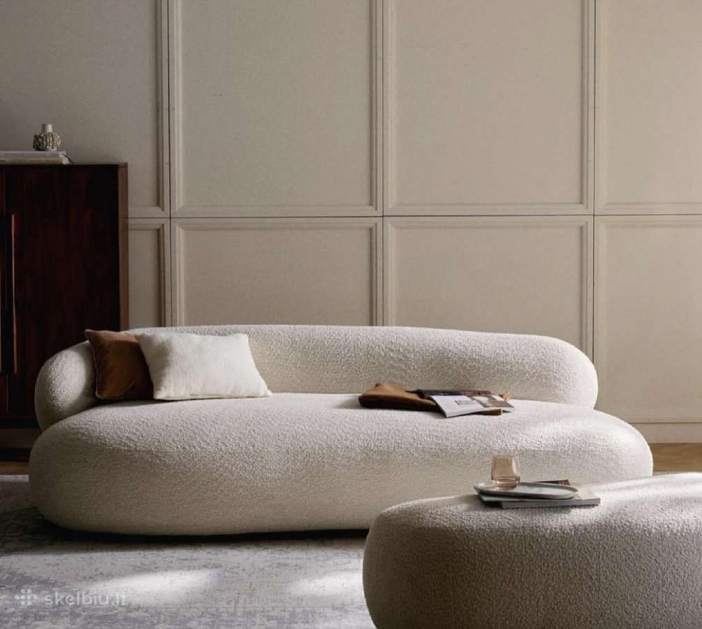 Skulptūriška sofa, sofa lova, kušetė - nuotraukos Nr. 3