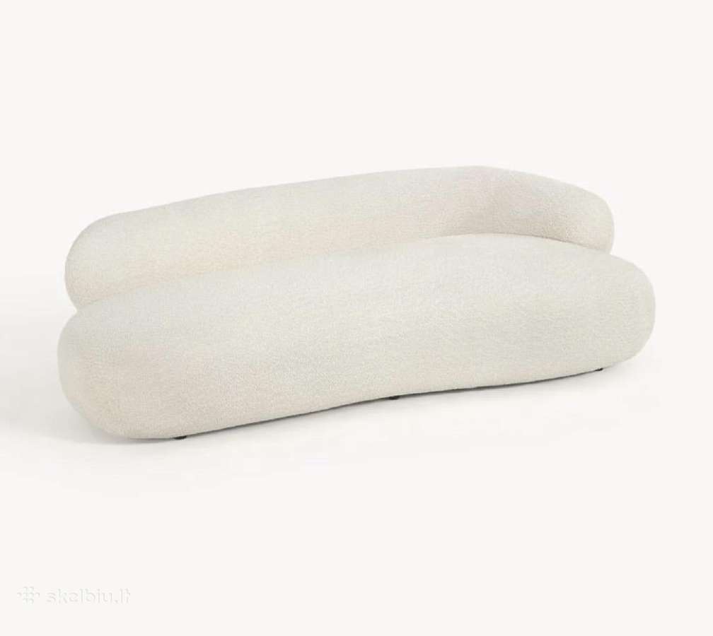 Skulptūriška sofa, sofa lova, kušetė - nuotraukos Nr. 5