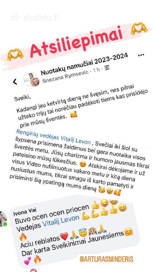 Renginių vedėjas – Vitalij Levon Lt, Pl, Ru - nuotraukos Nr. 9