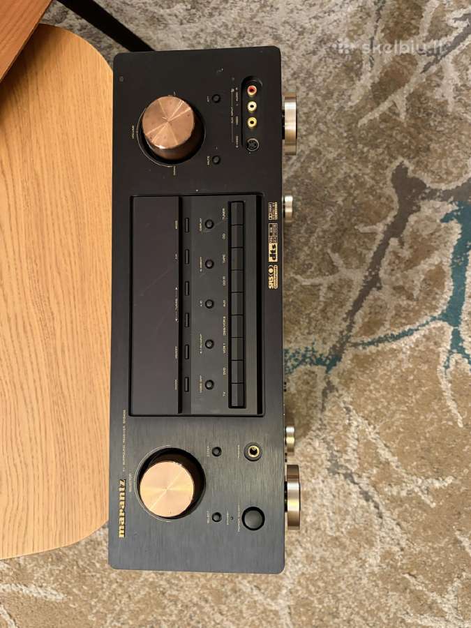 Garso stiprintuvas ir radio imtuvas
