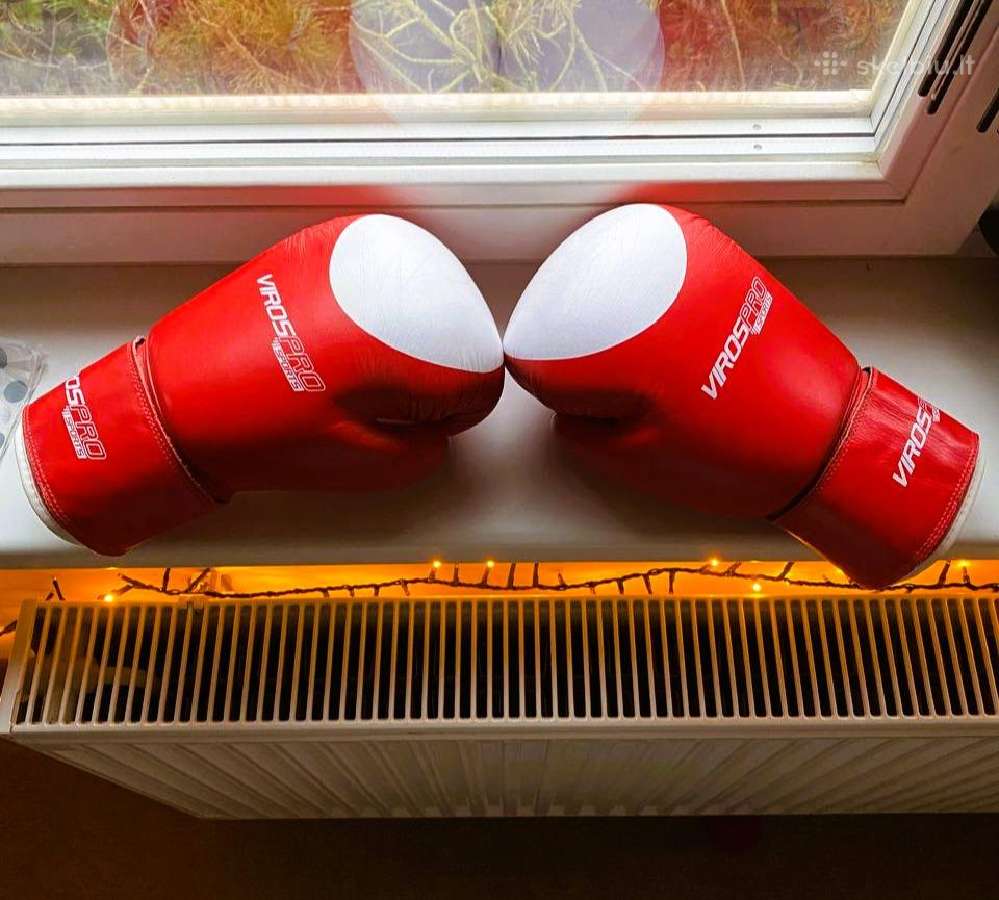 Odinės Bokso pirštinės Virospro Sports 12 oz