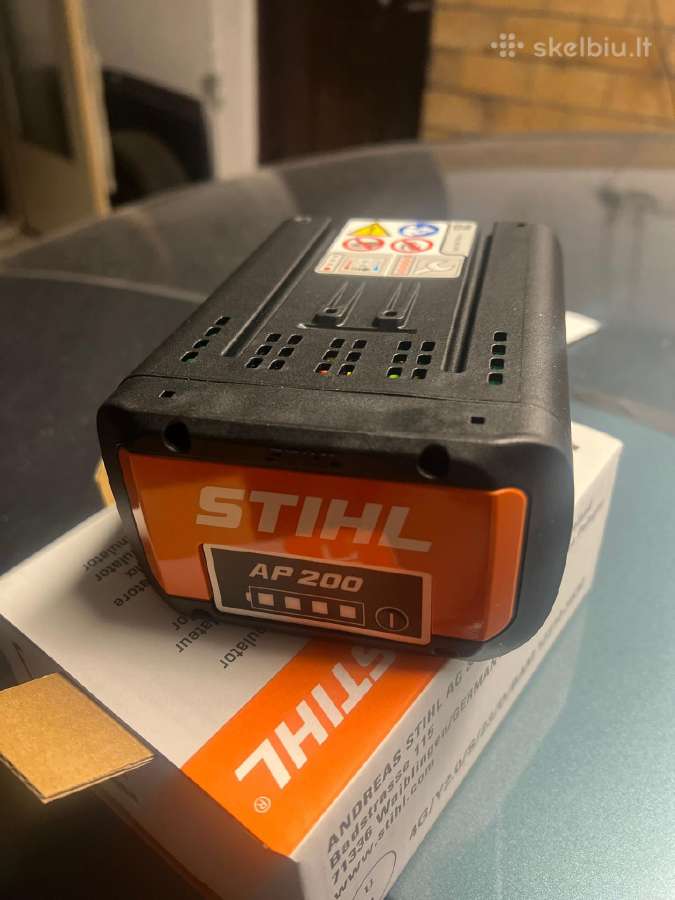 Stihl akumuliatorius Ap 200 (187 Wh) - nuotraukos Nr. 4