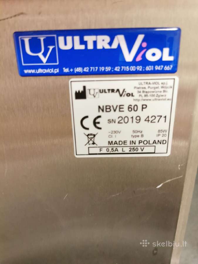 Baktericidinis Uv-c šviestuvas Nbve 60 N /covid-19 - nuotraukos Nr. 3