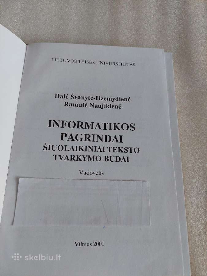 Informatikos pagrindai. - nuotraukos Nr. 2