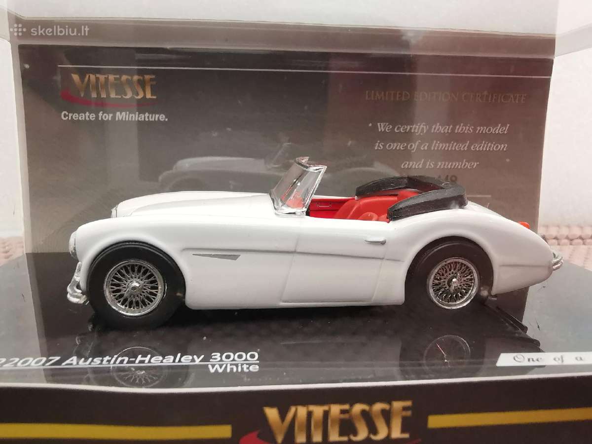 1:43 Angliškų (a-c) Automobilių Modeliai - nuotraukos Nr. 7