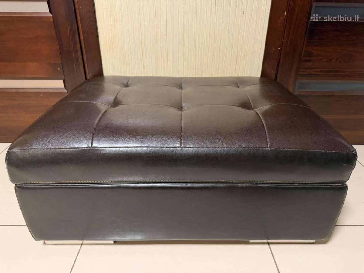 Sofa su miegama funkcija ir pufiku - nuotraukos Nr. 2