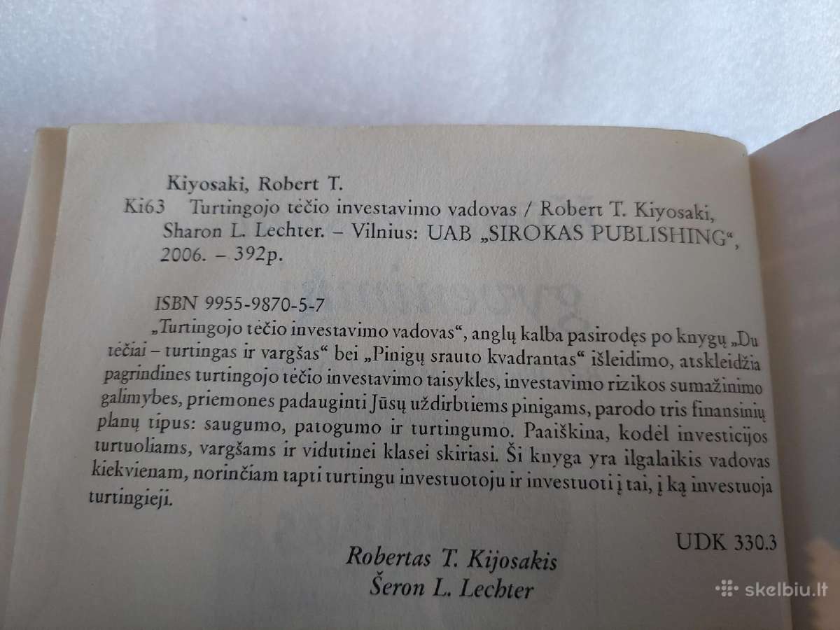 Turtingojo tėčio investavimo vadovas - nuotraukos Nr. 3