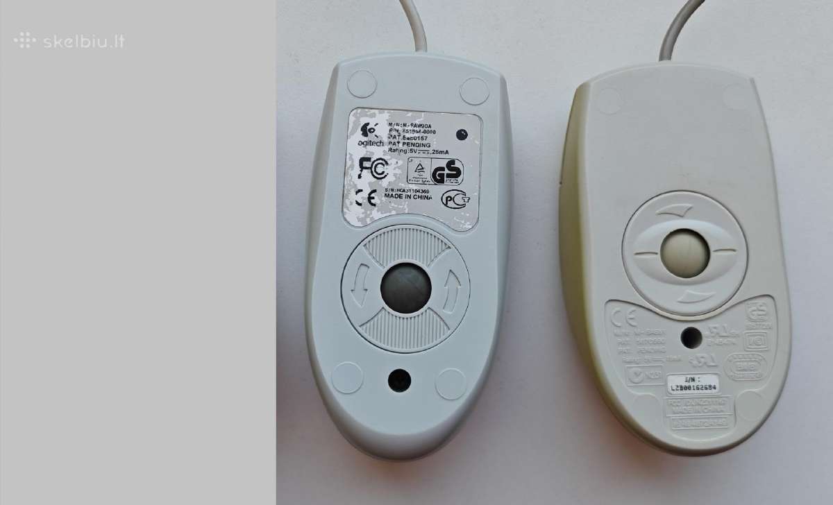 Pelės (Usb, Ps2, Vintage) - nuotraukos Nr. 8