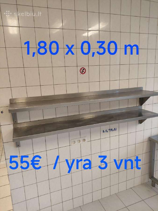 Parduodama virtuvės įranga. Nerūdijantis plienas - nuotraukos Nr. 3