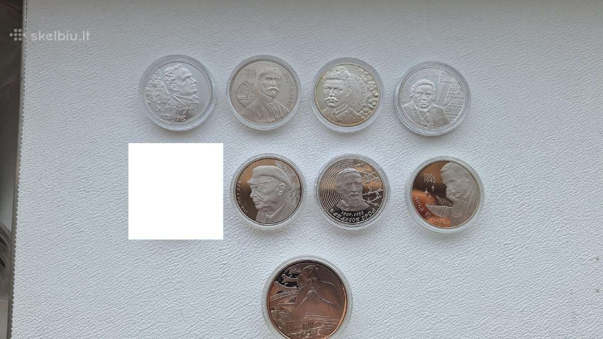 Baltarusija 1rub.žmonės 8 vnt.123€.