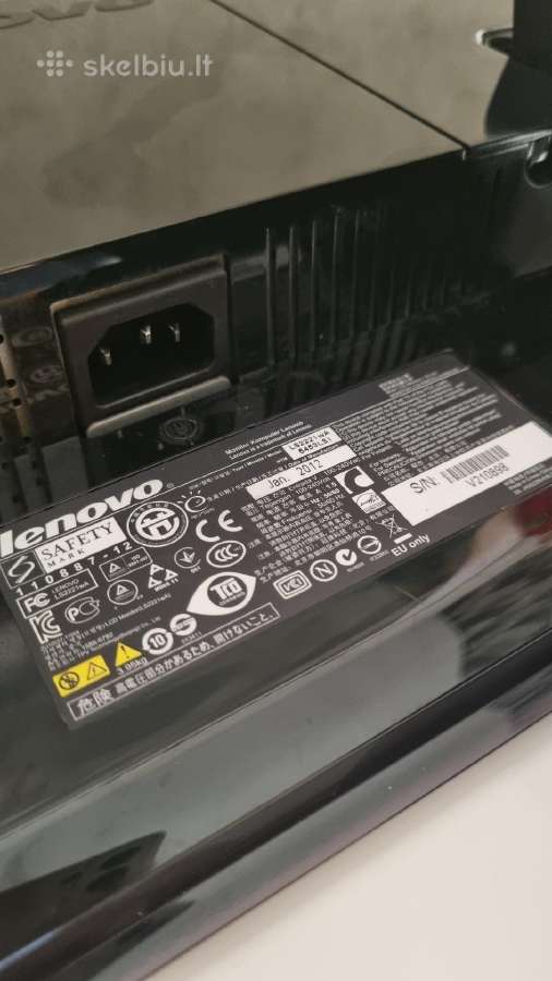 Monitorius Lenovo Ls2221 wide - nuotraukos Nr. 7