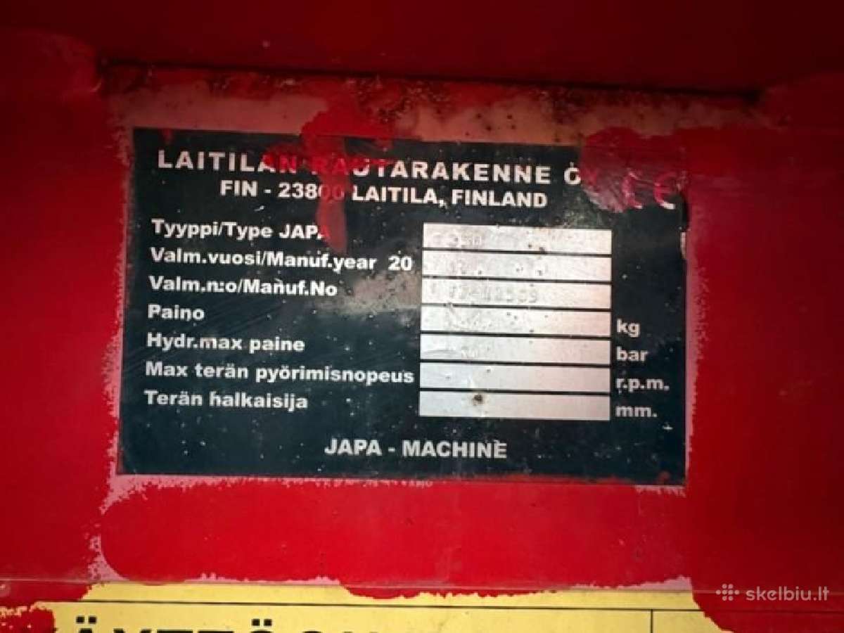Smėlio-druskos mišinio savikrovis barstytuvas - nuotraukos Nr. 19