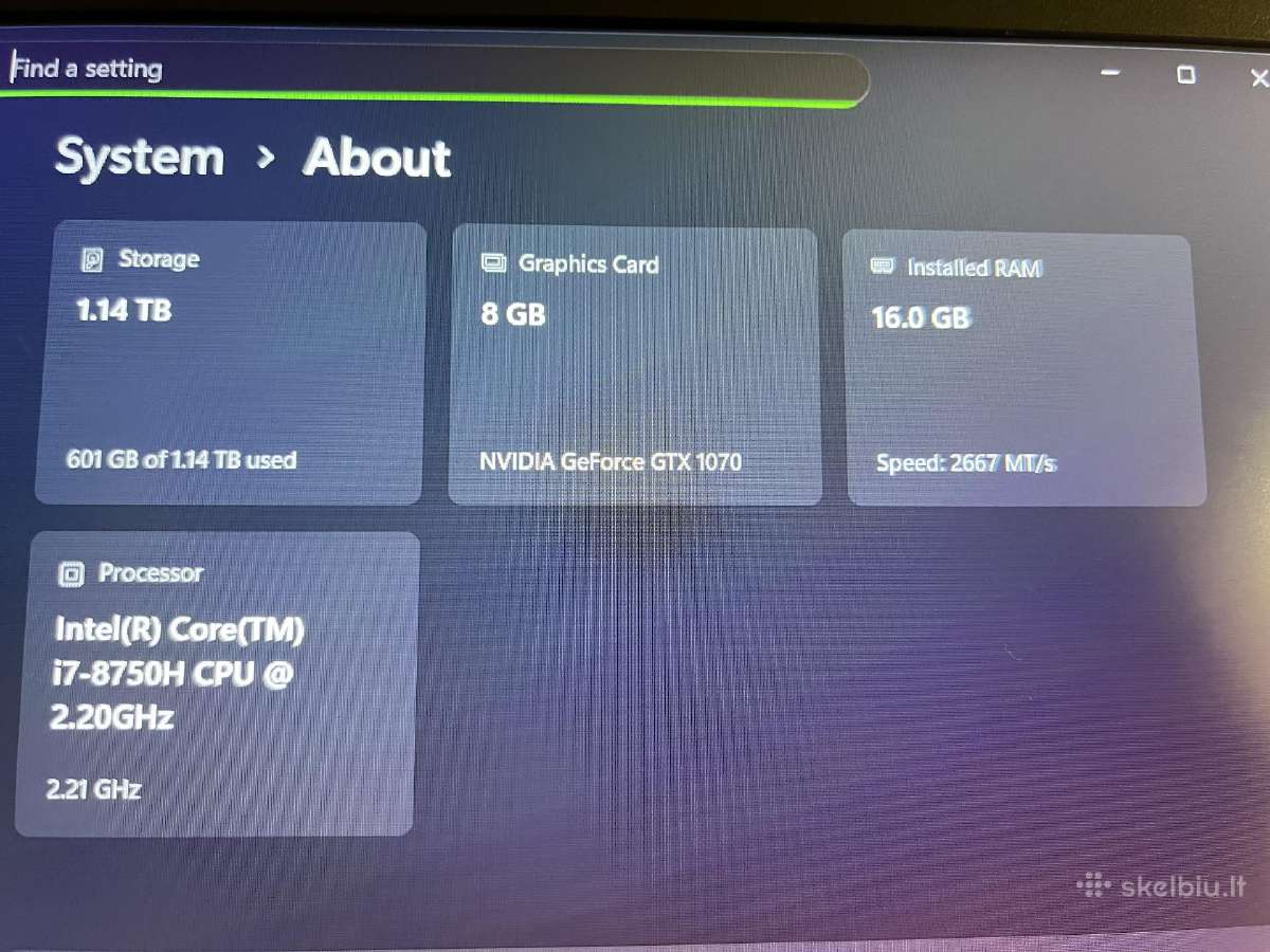 Asus Rog Zephyrus M Gm501gs For Gaming - nuotraukos Nr. 5
