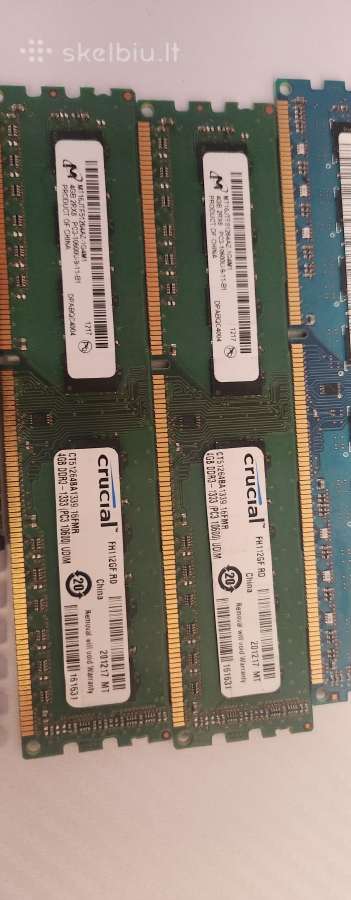 Ramai Ddr3 8gb 4gb - nuotraukos Nr. 4