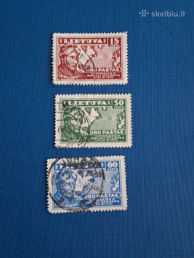 Lietuva 1936 m. Vaitkus, antspauduoti