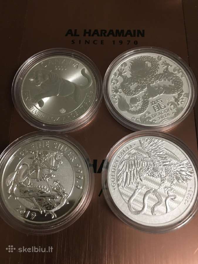 Investicinis sidabras (1oz 999)