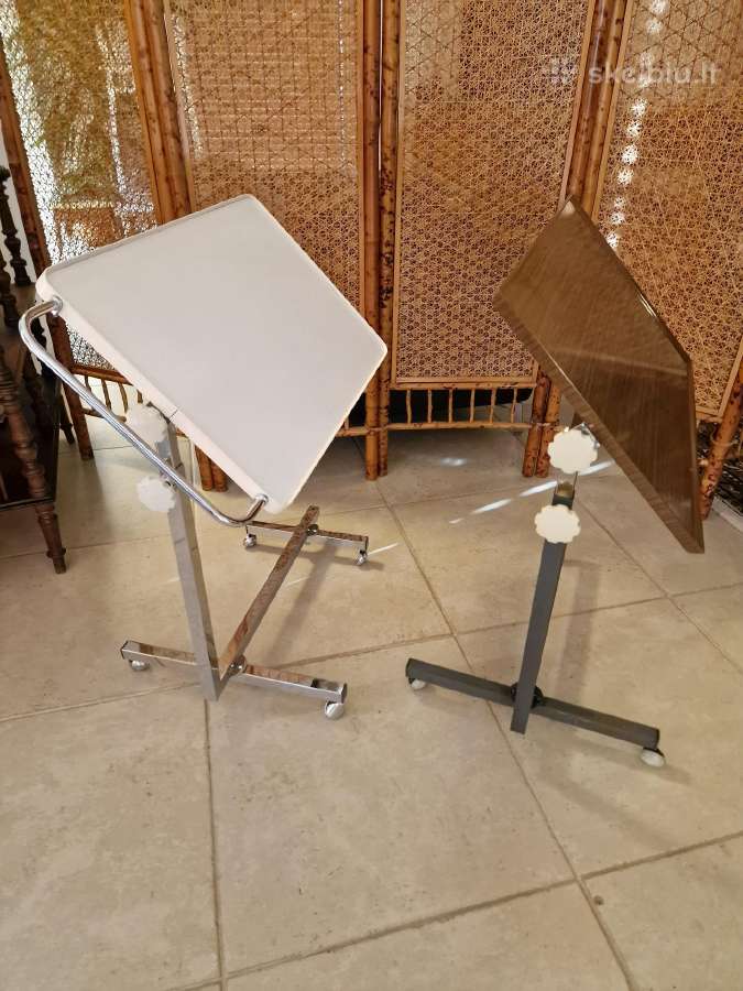 Vintažiniai mid century staliukai transformeriai - nuotraukos Nr. 21