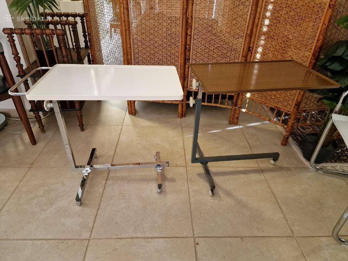Vintažiniai mid century staliukai transformeriai - nuotraukos Nr. 22
