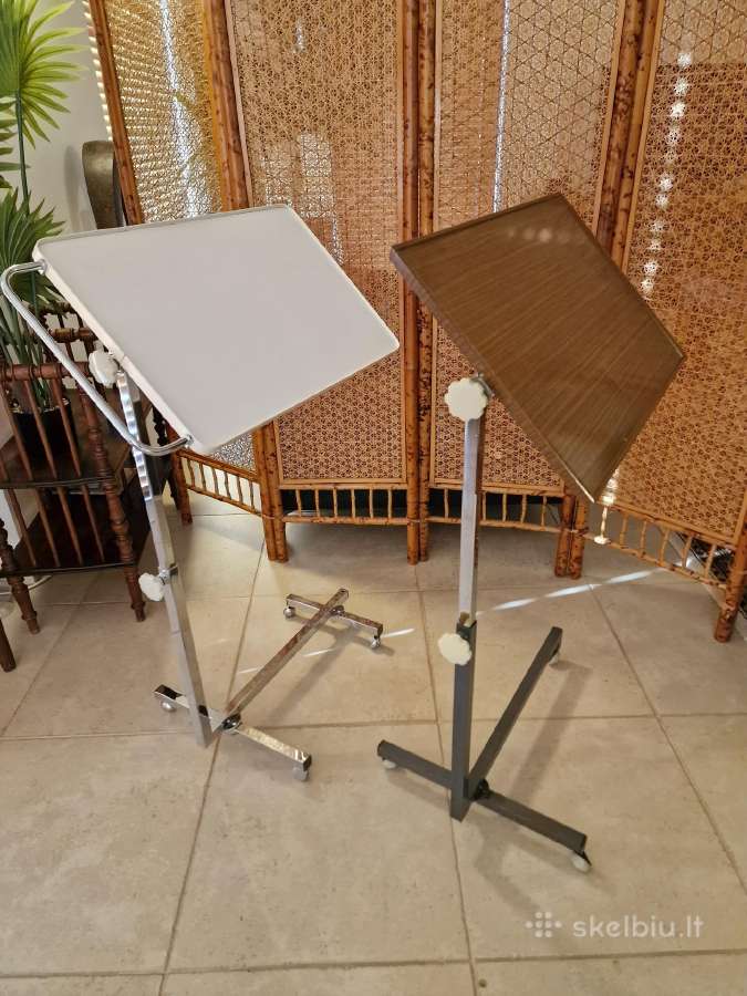 Vintažiniai mid century staliukai transformeriai - nuotraukos Nr. 25